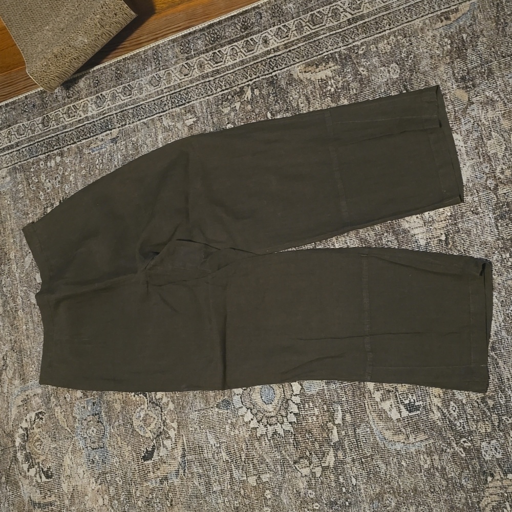 100% linen pants